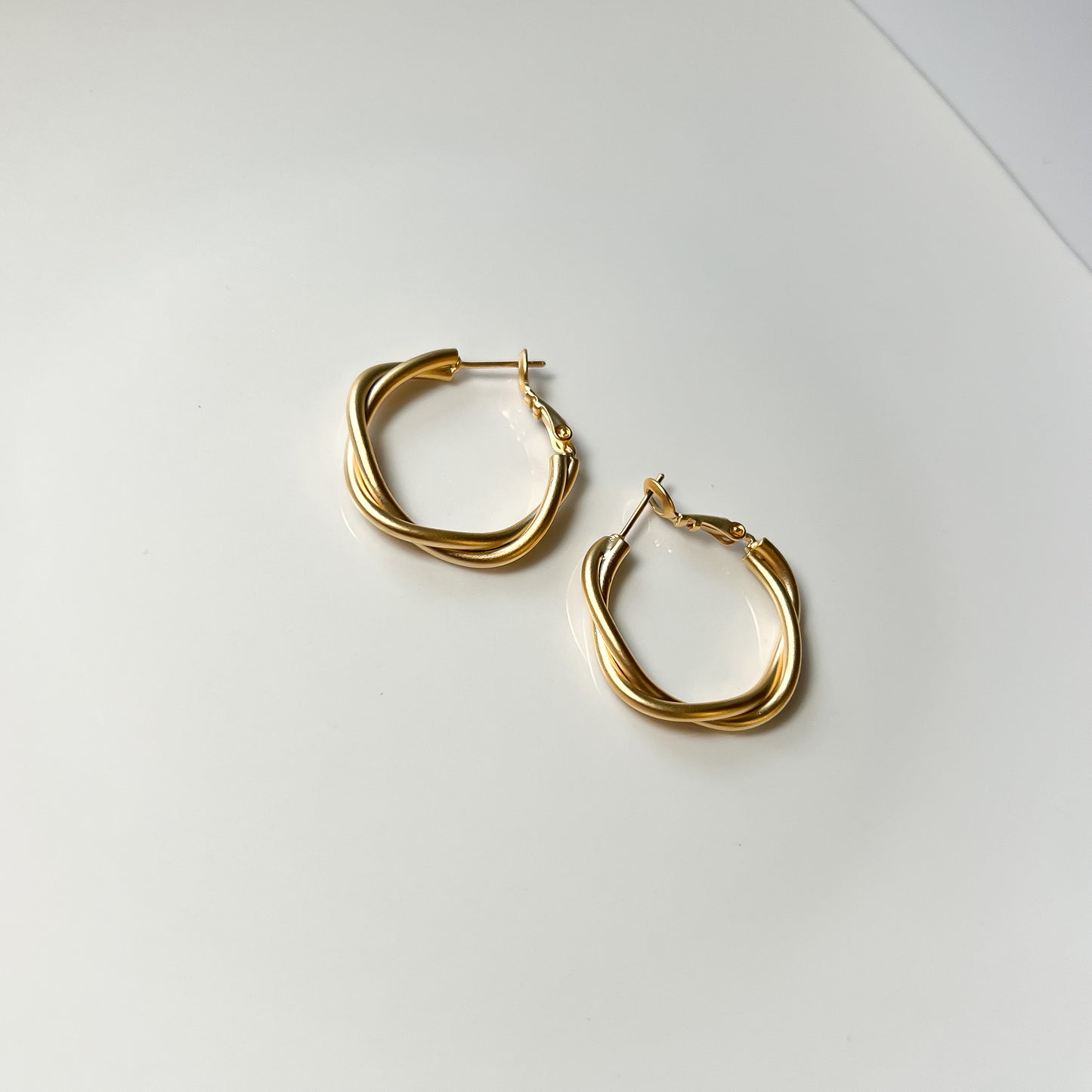 Gold Hoop Earrings